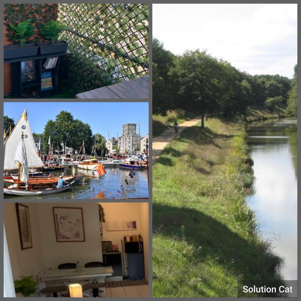 Appartamento Nort Sur Erdre Centre Esterno foto